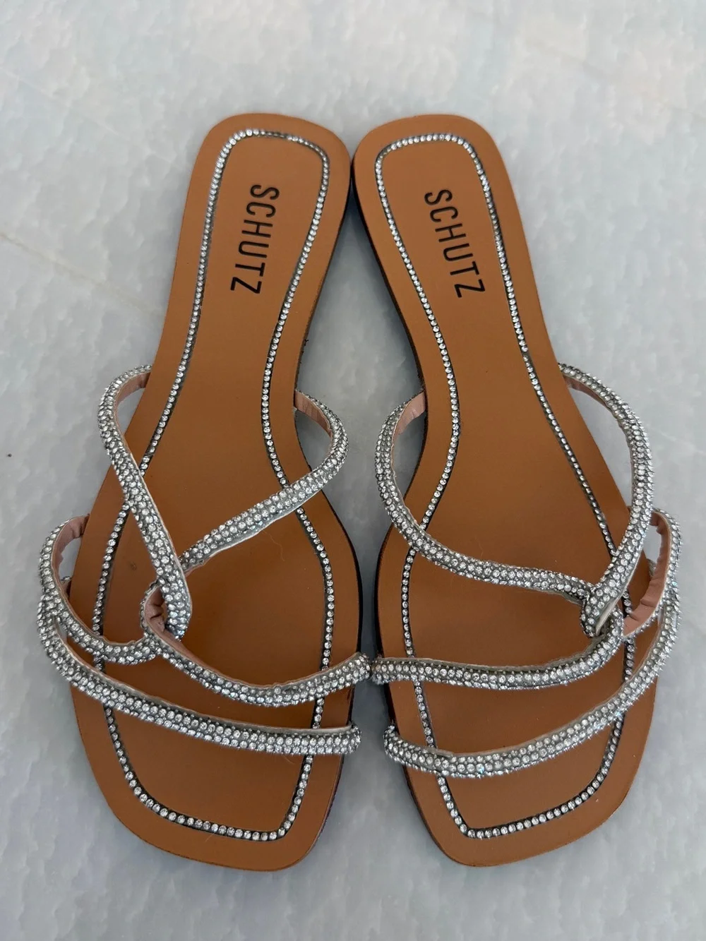 NEW 🌸SCHUTZ🌸 Honey Sandals Size: 7.5 - Picture 2 of 9